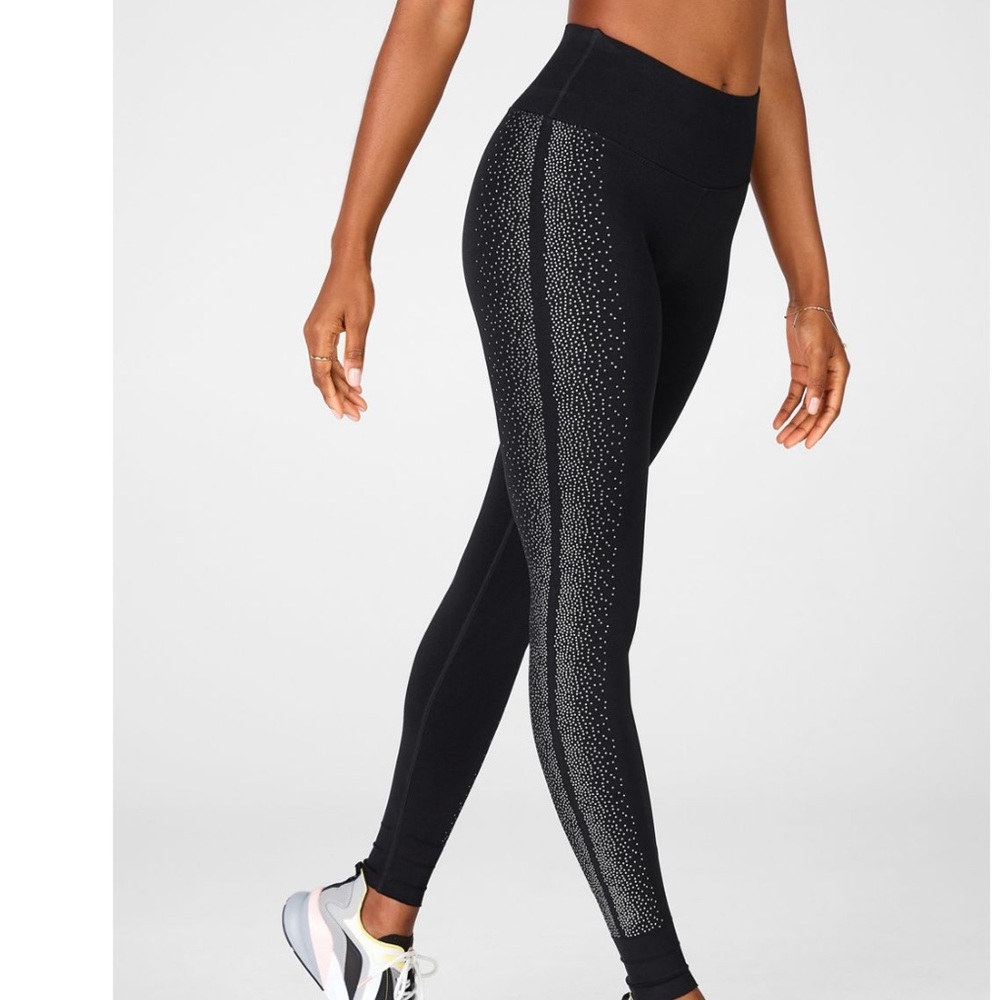 EUC Fabletics HighWaist Reflective Leggings - S